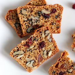 Maple Fruit and Nut Crisps