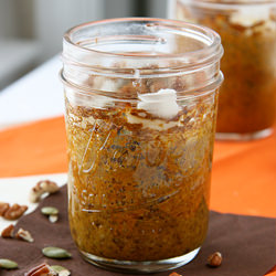 Pumpkin Pie in a Jar