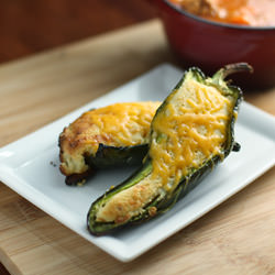 Poblano Cornbread Cups