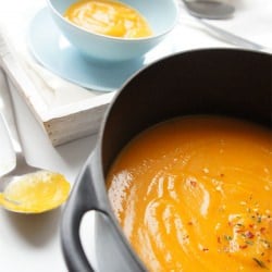 Pumpkin, Parsley Root & Thyme Soup