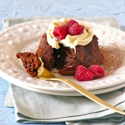 Soft-Centered Mocha Pudding
