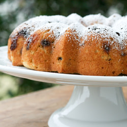 Leftover Halloween Candy Bundt
