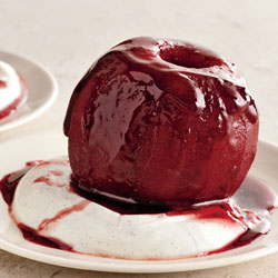 Poached Apple