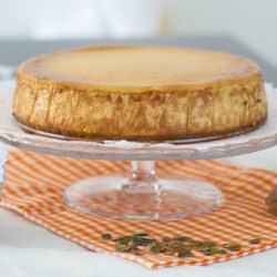Ginger Pumpkin Cheesecake