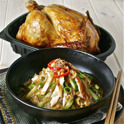 Chicken on Glass Noodles
