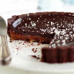 Chocolate Salted Caramel Tart