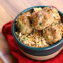 Asian Turkey Meatballs