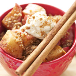 Deconstructed Healthy Apple Pie