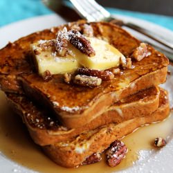 Gluten-free Pumpkin French Toast