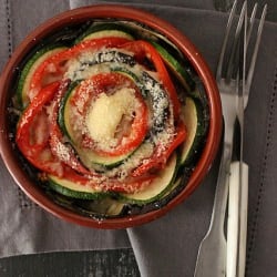 Vegetable Lasagna with Ham