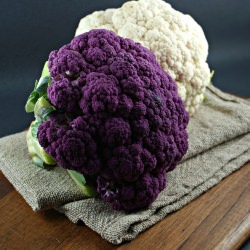 Roasted Purple Cauliflower