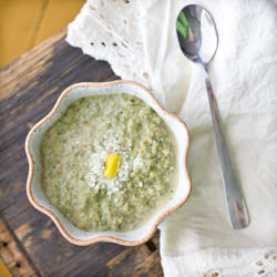 Broccoli, Chard, & Bean Soup