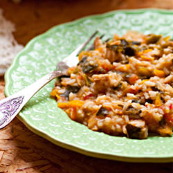 Greens and Tuna Rice