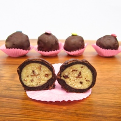 Cookie Dough Cake Balls