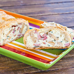 Scrambled Eggs in Puff Pastry