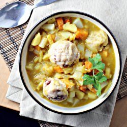 Curried Root Vegetable Stew