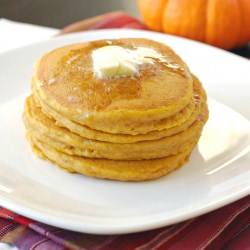 Whole Wheat Pumpkin Pancakes