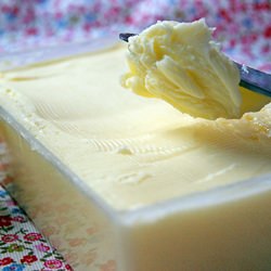 Homemade Butter and Buttermilk