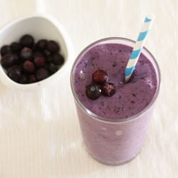 Blueberry Vanilla Smoothie