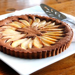 Chocolate Pear Tart