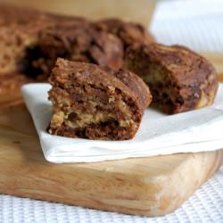 Chocolate Swirled Blondies