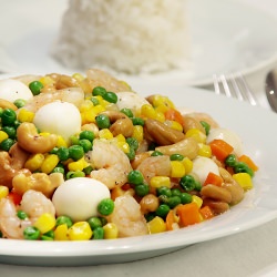 Mixed Vegetables with Shrimp