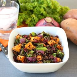 Quinoa Salad with Sweet Potatoes