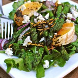 Asparagus Salad with Poppy Seeds