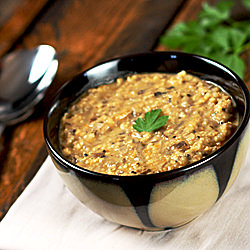 Grains & Wild Mushroom Soup