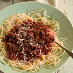 Tequila & Beetroot Bolognese
