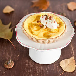 Pumpkin Cheesecake Tarts