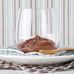 Lavender Chocolate Mousse