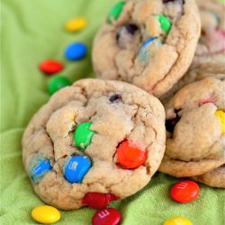 Peanut Butter M&M Cookies