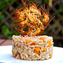 Morcilla and Pumpkin Risotto