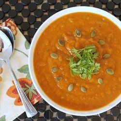 Sweet & Spicy Buternut Squash Soup