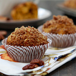 Orange Spice Pumpkin Muffins