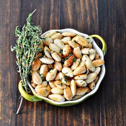 Fried Herbed Almonds