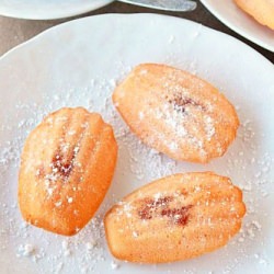 Strawberry Jam Madeleines