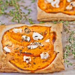 Spiced Pumpkin & Feta Tarts