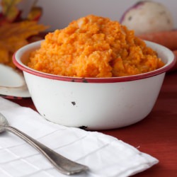 Maple Turnip and Carrot Mash