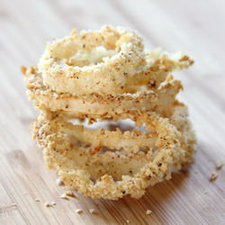 Baked Panko Onion Rings