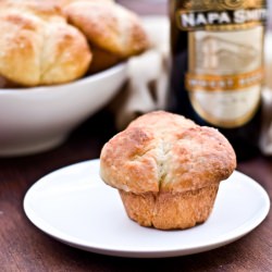 Salted Hefeweizen Brioche Rolls