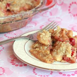 Apple-Cranberry Crumble