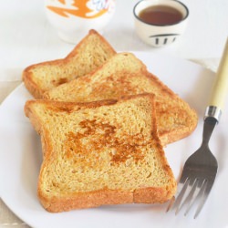 Eggless French Toast Sweet Version