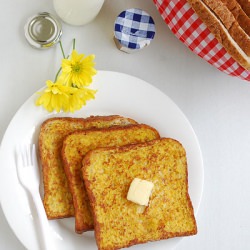 Eggless French Toast