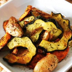 Duck Fat Roasted Root Vegetables
