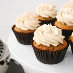 Chocolate Chip Cookie Dough Cupcake