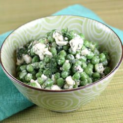 Sweet Peas with Feta