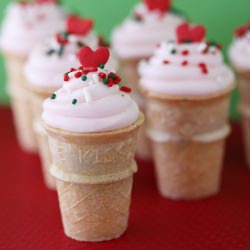 Ice Cream Cone Cupcakes