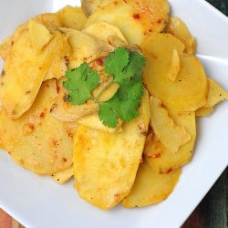 Chipotle Sweet Potato Gratin